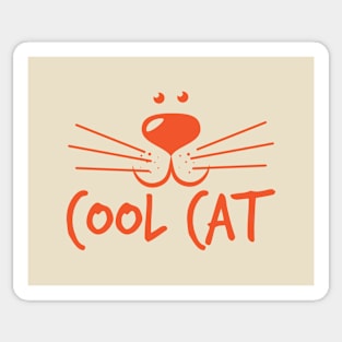 Cool Cat Sticker